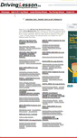 Mobile Screenshot of drivinglesson.biz